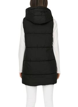 Gilet Only Asta matelassé noir pour femme