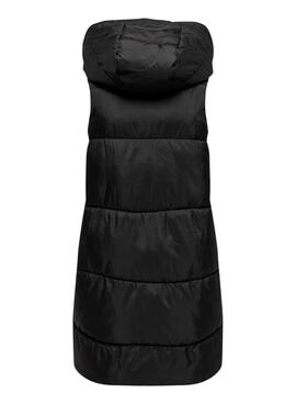 Gilet Only Asta matelassé noir pour femme