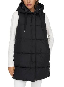 Gilet Only Asta matelassé noir pour femme