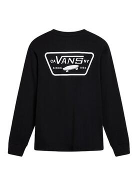 T-shirt Vans Full Patch Noir pour garçon