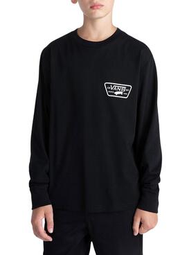 T-shirt Vans Full Patch Noir pour garçon