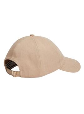 Casquette Tommy Hilfiger TH beige pour femme