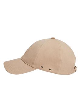 Casquette Tommy Hilfiger TH beige pour femme