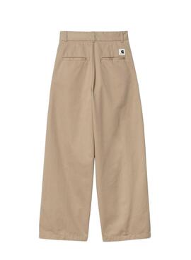 Pantalon Carhartt Leola beige pour femme