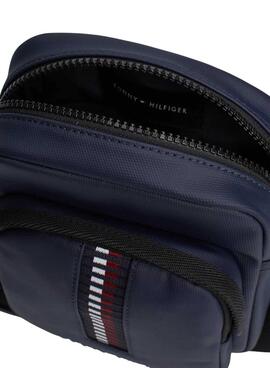 Sac Tommy Hilfiger Reporter Corporate bleu marine pour homme