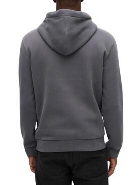 Sweat à capuche Superdry New York marine pour homme