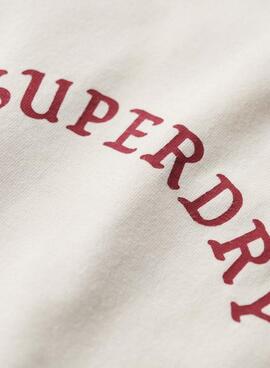 T-shirt Superdry Tattoo Graphic beige pour homme