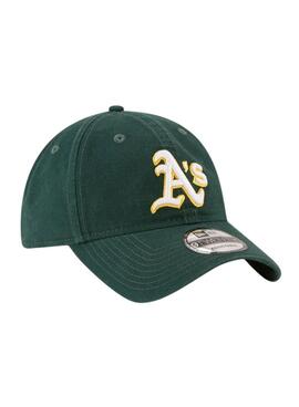 Casquette New Era Oakland Athletics Core Classic verte pour homme et femme