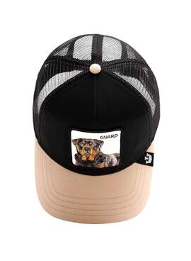 Casquette Goorin Bros The Guard Dog Noir et Beige