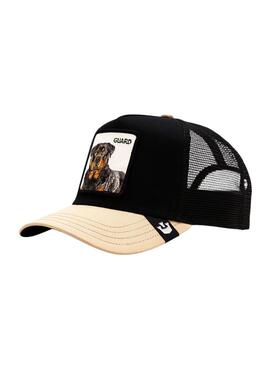 Casquette Goorin Bros The Guard Dog Noir et Beige