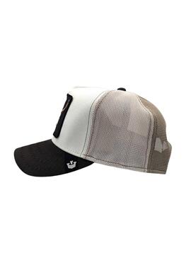 Casquette Goorin Bros The Dead Skull Noir et Blanc pour homme