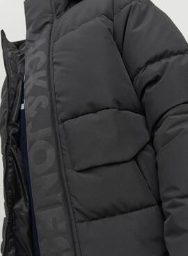 Veste Jack and Jones Matelassée Noir pour garçon