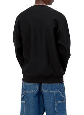 Sweat Carhartt Basique Noir pour homme