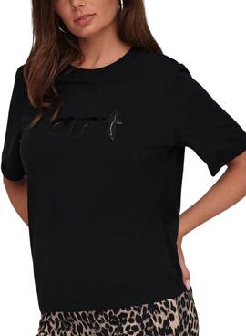 T-shirt Only Celia Noir pour femme