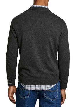 Pull Pepe Jeans New Andre Gris pour homme