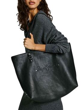 Sac Pepe Jeans Bella Noir pour femme