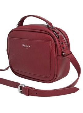 Sac Pepe Jeans Basy Icon Rouge pour femme