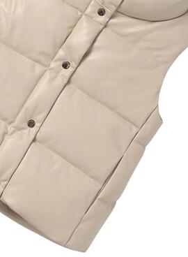 Gilet Matelassé Mayoral Beige pour fille