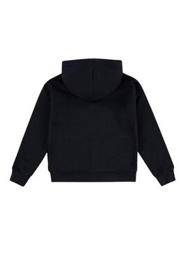 Sweat à Capuche Levis Batwing Noir pour fille