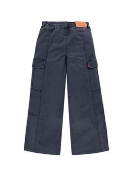 Jean Levis 94 Baggy Cargo Noir pour fille