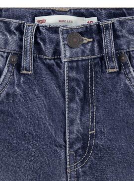 Jean Levis Wide Leg Destruction pour fille