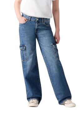 Jean Levis 94 Baggy Cargo pour fille