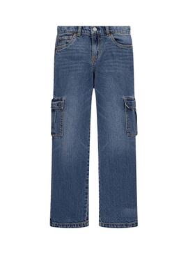 Jean Levis 94 Baggy Cargo pour fille