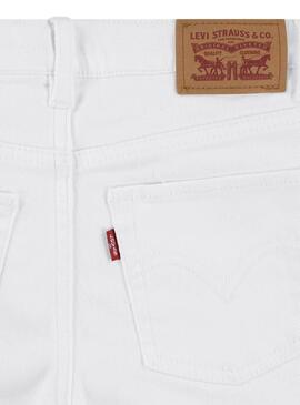 Jean Levis 726 Flare Blanc pour fille