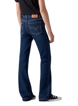 Jean Levis 726 Flare Bleu pour fille