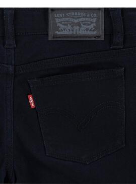 Jean Levis Large Jambe Noir pour fille