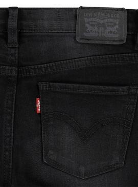 Jean Levis 710 Noir Super Skinny pour fille