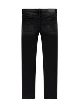 Jean Levis 710 Noir Super Skinny pour fille