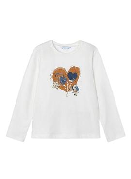 T-shirt Mayoral Chic Blossom Duo pour fille