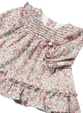 Robe Mayoral Imprimé Floral Rose pour bébé