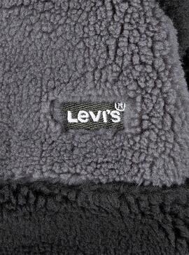 Veste Levis Sherpa Bicolore Noir pour Garçon