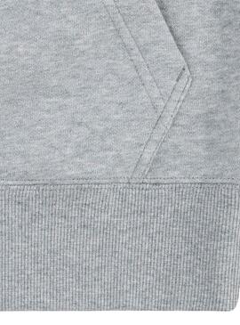 Sweat à capuche Levis Monogram Gris pour garçon