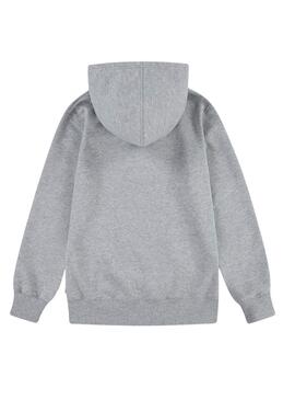 Sweat à capuche Levis Monogram Gris pour garçon