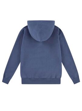 Sweat à capuche Levis Sporty Bleu pour garçon