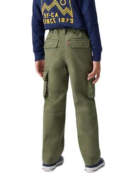 Pantalon Levis Cargo Traditional Vert pour garçon