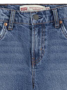 Jean Levis 551Z Droit Bleu pour garçon