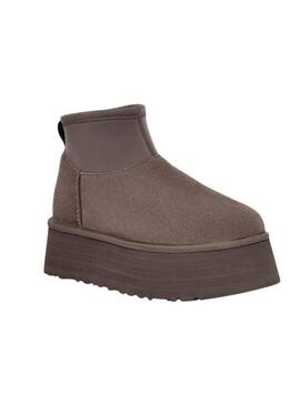 UGG Classic Mini Dipper gris pour femme