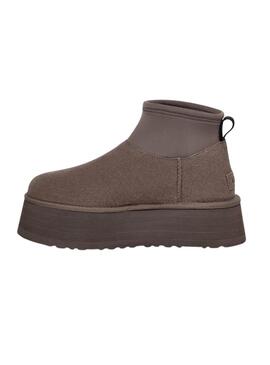 UGG Classic Mini Dipper gris pour femme