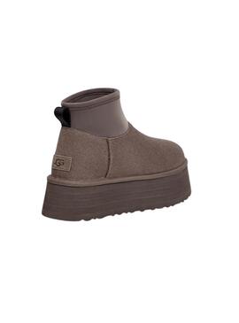 UGG Classic Mini Dipper gris pour femme