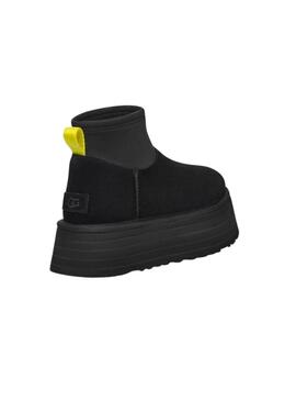 UGG Classic Mini Dipper noir pour femme