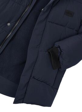 Manteau long bleu marine Mayoral pour garçon