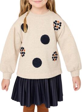 Robe Mayoral Combinée Pois pour fille