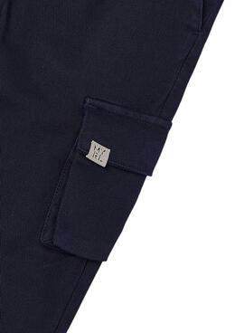 Pantalon Mayoral Cargo Bleu Marine pour garçon