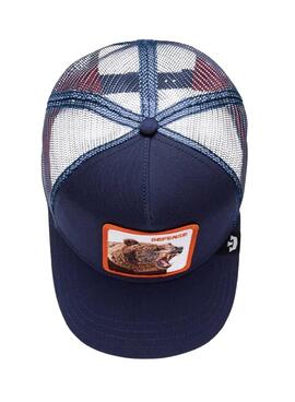 Casquette Goorin Bros Bear Bleu Marine pour homme