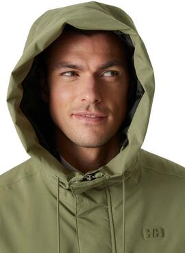  Imperméable Helly Hansen Munich Vert pour homme