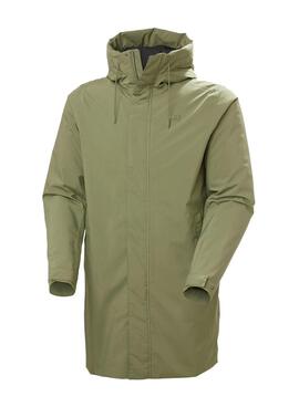  Imperméable Helly Hansen Munich Vert pour homme